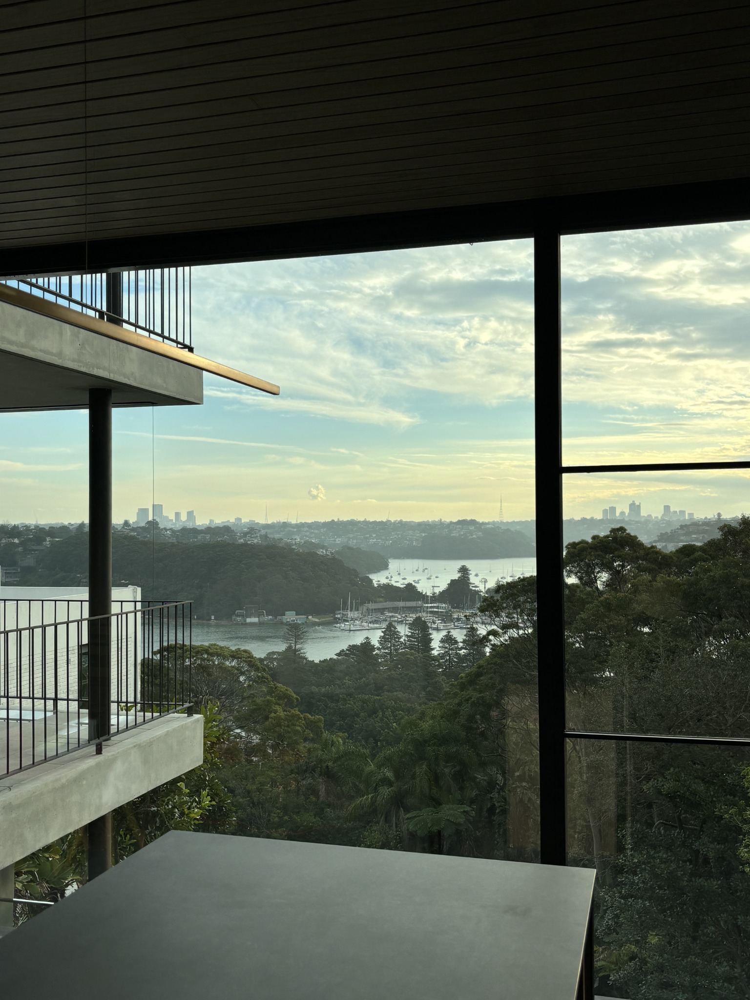 Sydney harbour outlook